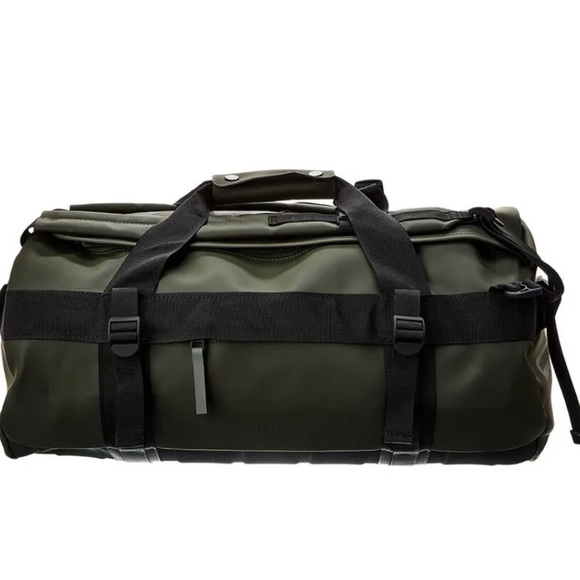 Rains Bags Rains Duffel Bag Small Green New With Tags Travel Carryon Poshmark